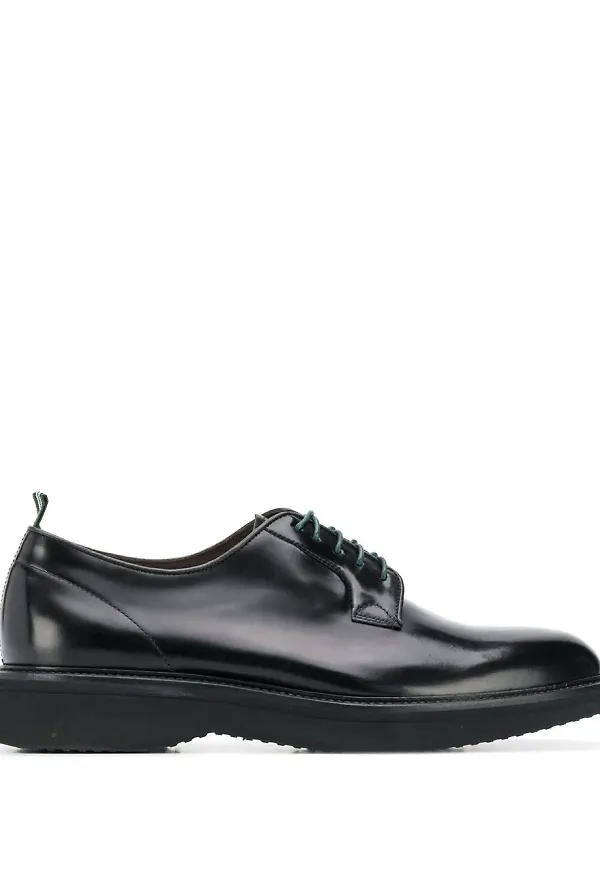 Green George brogueskor - Svart