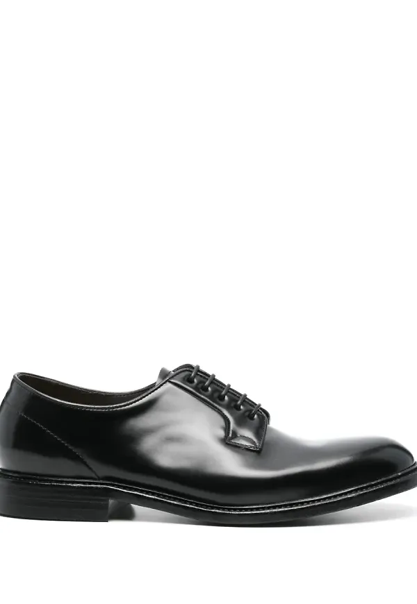 Green George klassiska Brogues - Svart