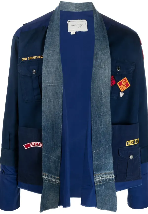 Greg Lauren Boyscout GL1 jacka - Blå