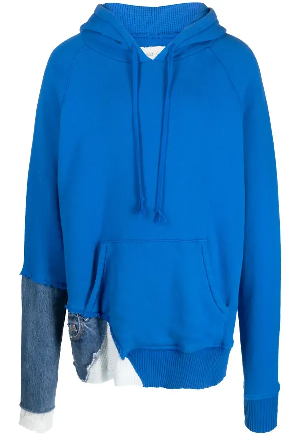 Greg Lauren Fragment hoodie - Blå