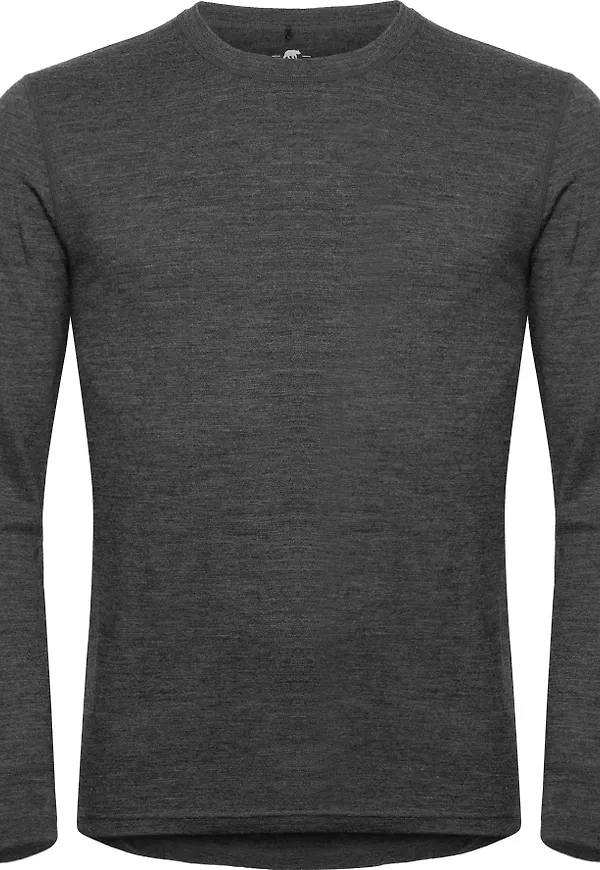 Gridarmor Men's Viks Wool Top 2.0 Dk. Greymelange