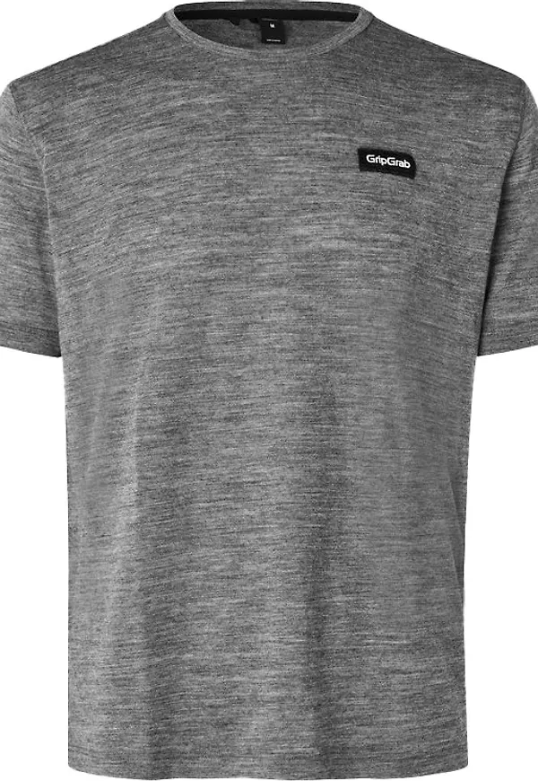 Gripgrab Explr Merinotech T-Shirt Dark Grey