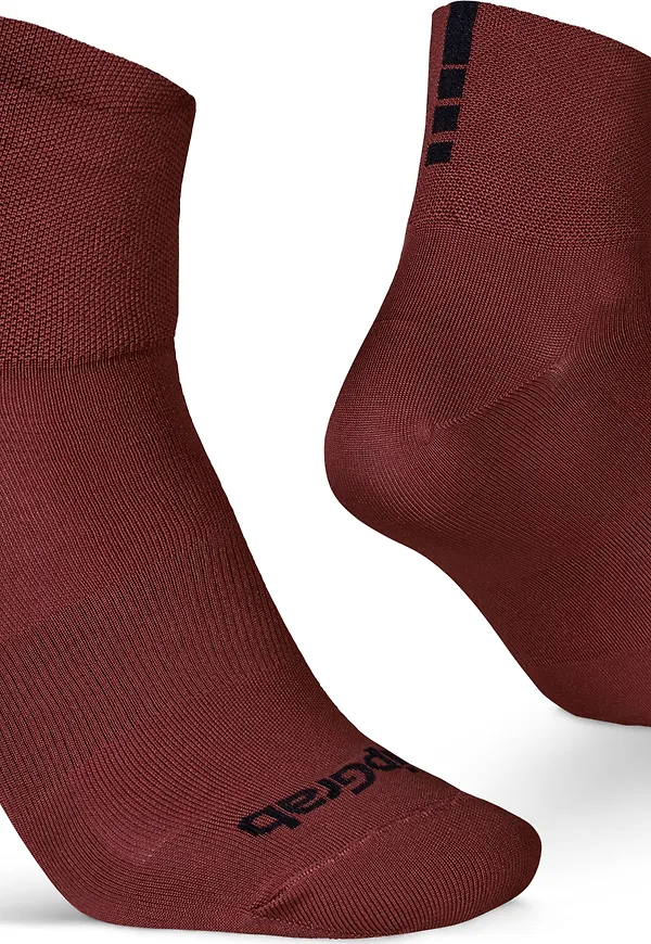 Gripgrab Lightweight SL Short Summer Socks Dark Red