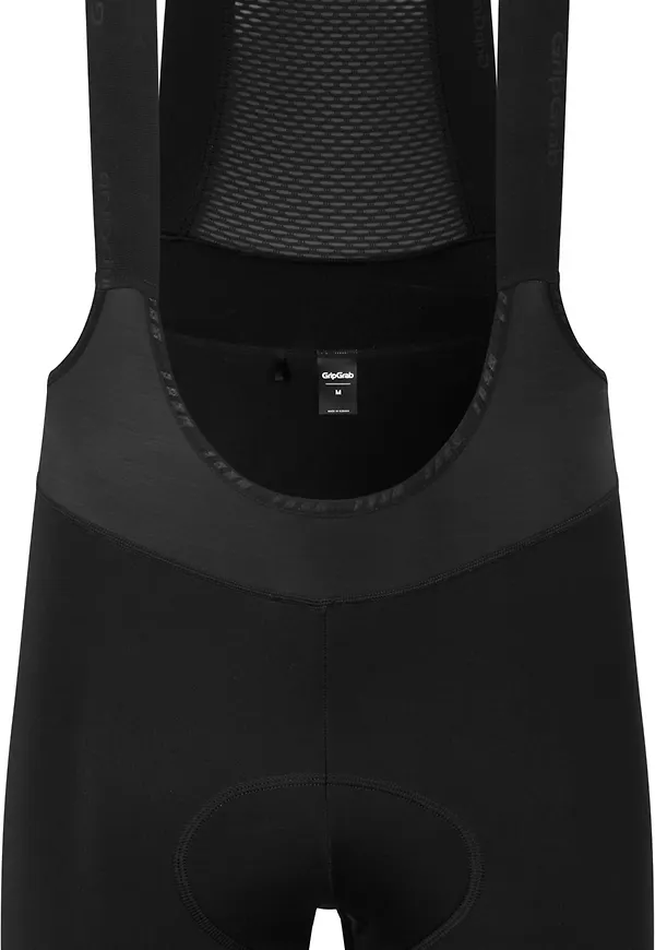 Gripgrab Men's AquaRepel Water-Resistant Bib Shorts Black