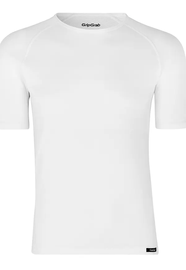 Gripgrab Men's Ride Thermal Short Sleeve Base White