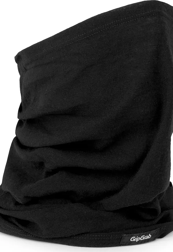Gripgrab Multifunctional Merino Neck Warmer Black