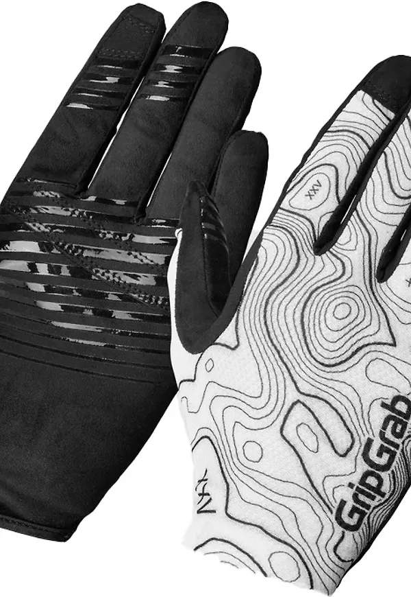 Gripgrab Rebel Full Finger Summer Gloves White