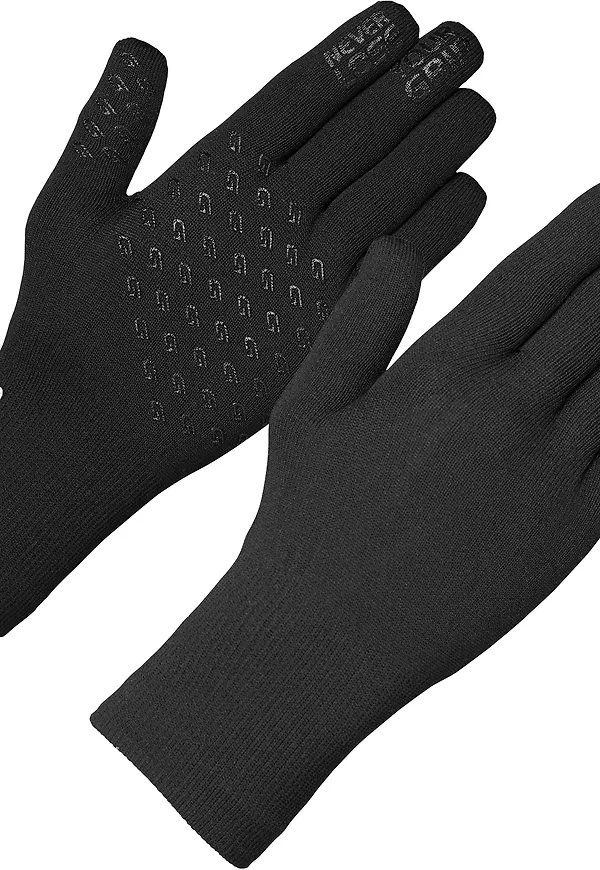 Gripgrab Waterproof Knitted Thermal Glove Black