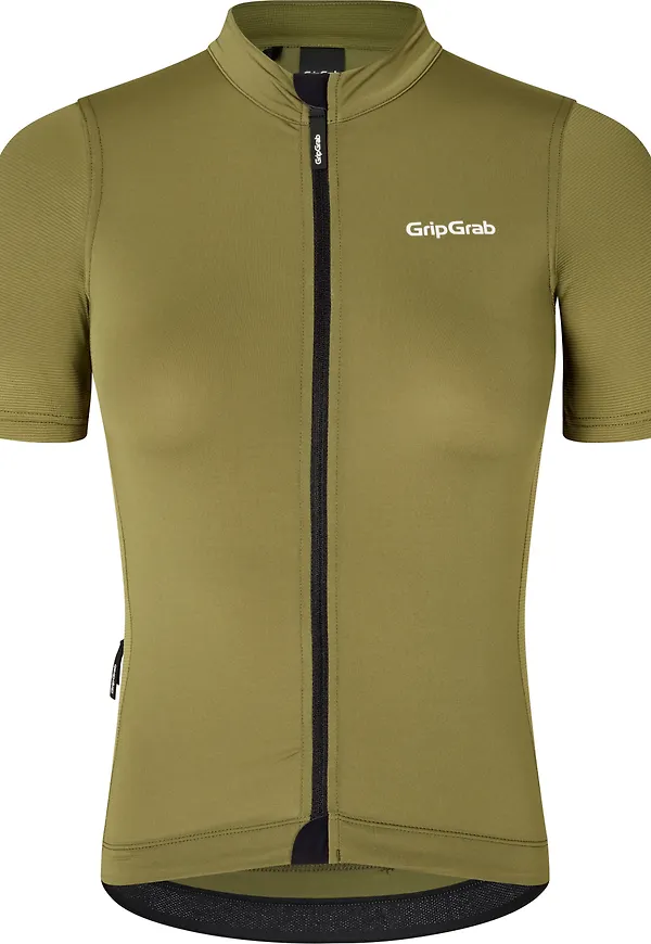 Gripgrab Women's Ride Short Sleeve Jersey Olive Green