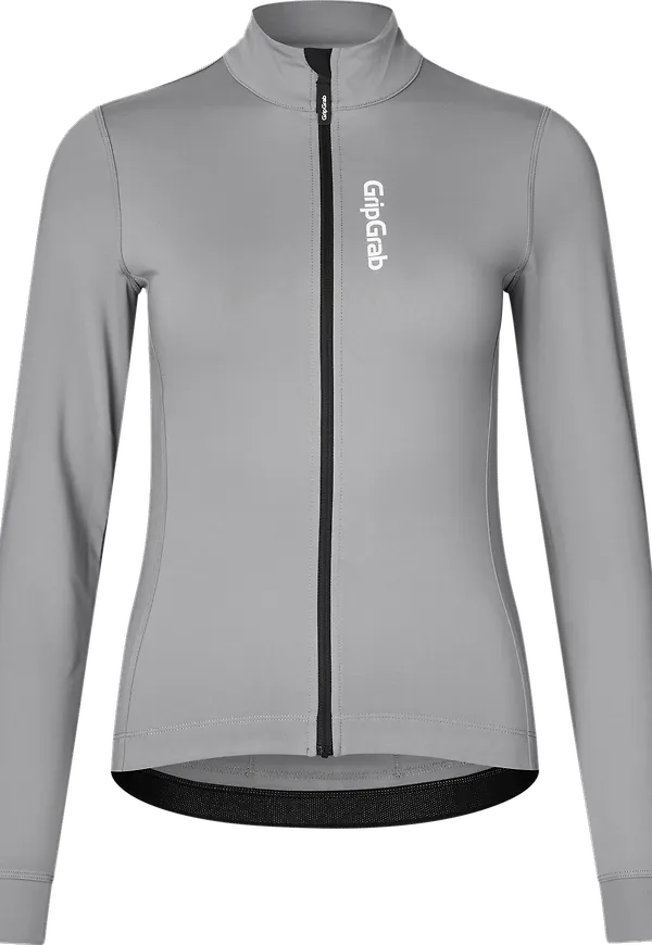 Gripgrab Women's Ride Thermal Long Sleeve Jersey Grey