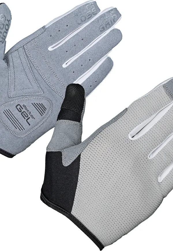 Gripgrab Women's Shark Padded Full Finger Glove Grey