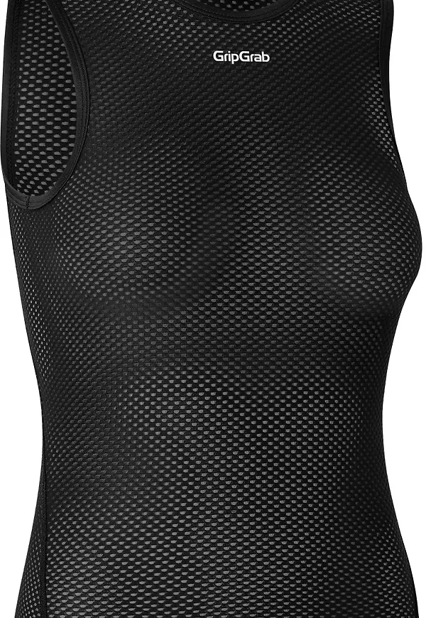 Gripgrab Women's Ultralight Mesh Sleeveless Base Layer Black