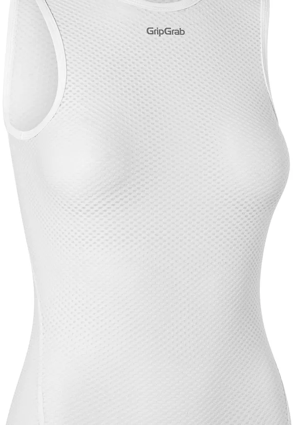 Gripgrab Women's Ultralight Mesh Sleeveless Base Layer White