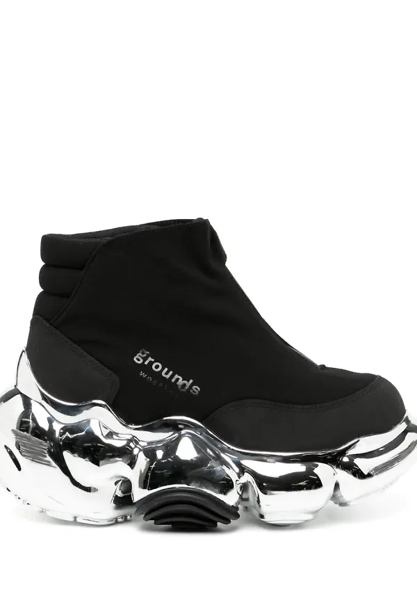 GROUNDS Moopie Weather Chrome sneakers - Svart