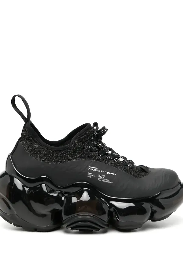 GROUNDS x Published Moopie sneakers - Svart