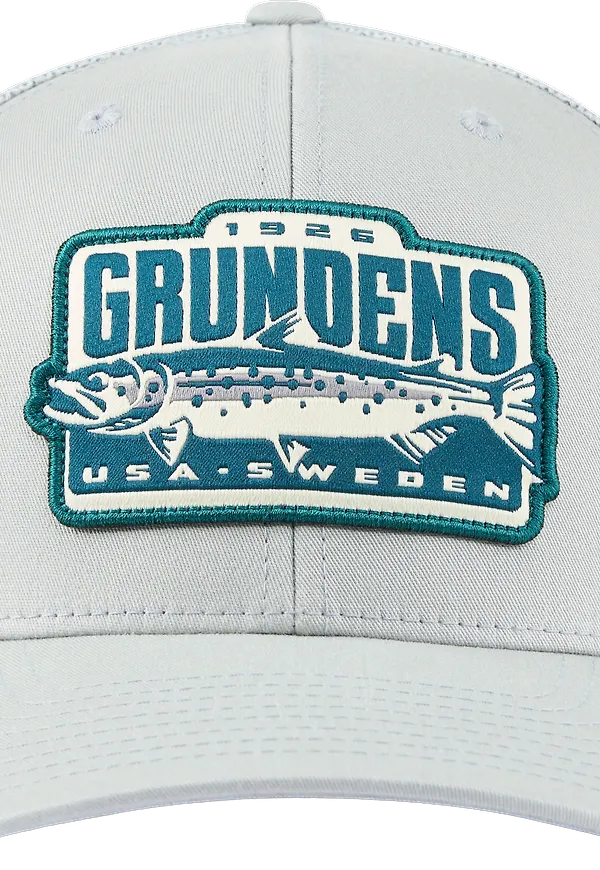 Grundéns Chrome Chaser Trucker Silver