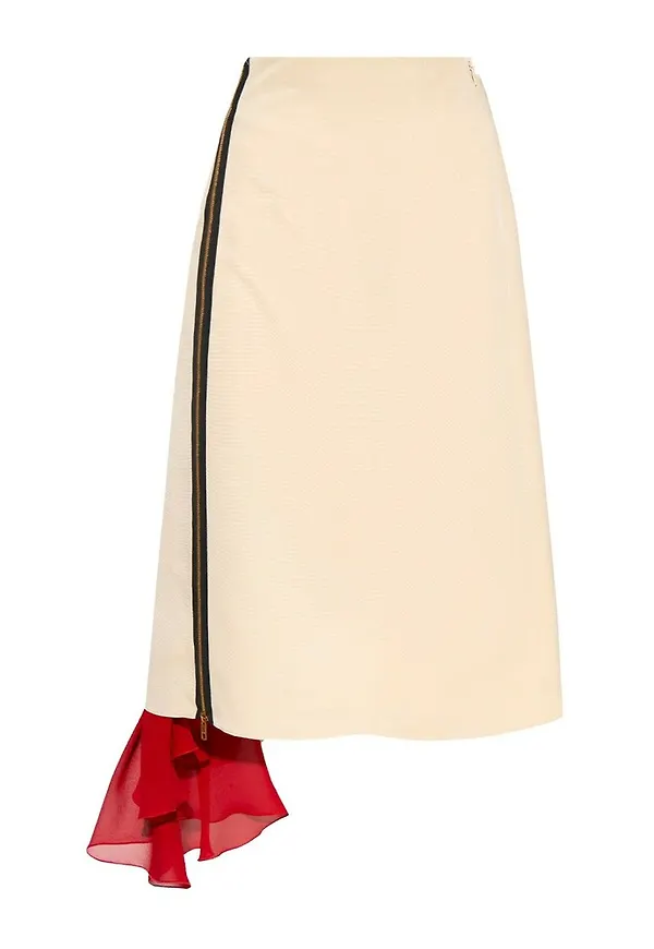 Gucci - Midikjolar - Beige - Dam - Storlek: Xs,2Xs