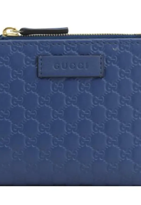 Gucci - Plånböcker - Blå - Dam - Storlek: ONE Size