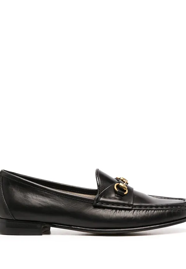 Gucci 1953 loafers med bettdetalj - Svart