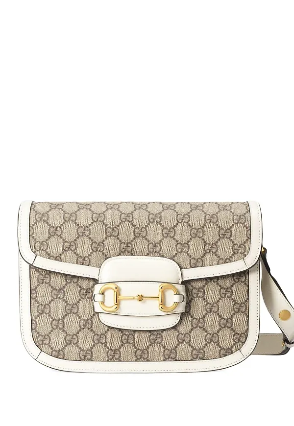 Gucci 1955 Horsebit axelväska - Neutral