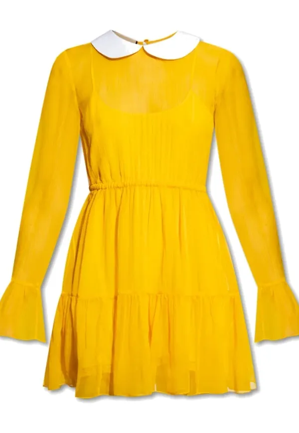 Gucci, Klänning, Dam, S, Silk Chiffon Klänning