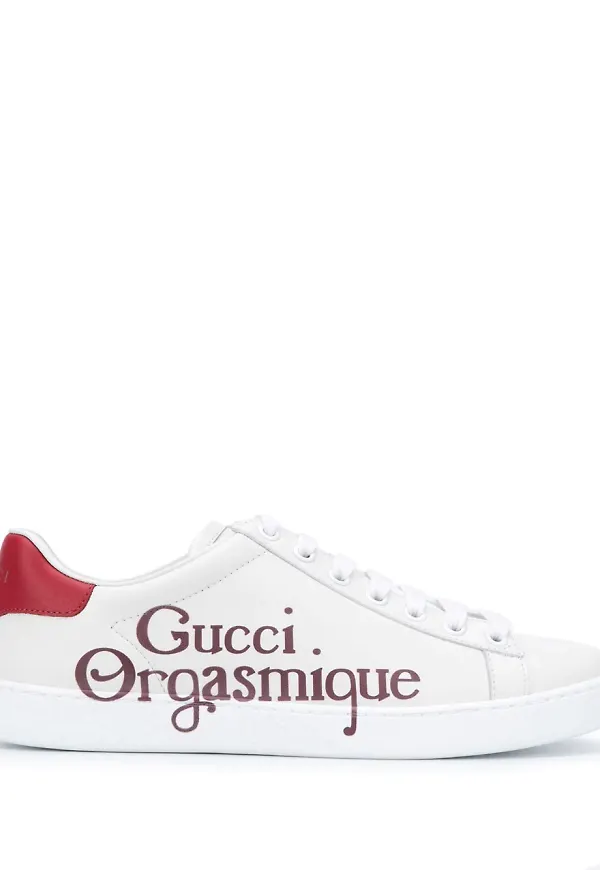 Gucci Ace låga sneakers - Vit
