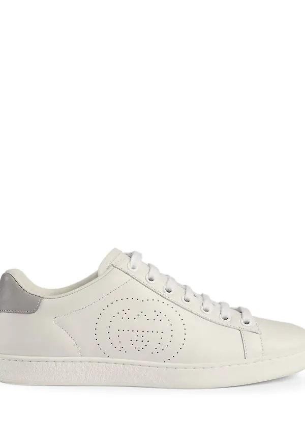 Gucci Ace låga sneakers - Vit