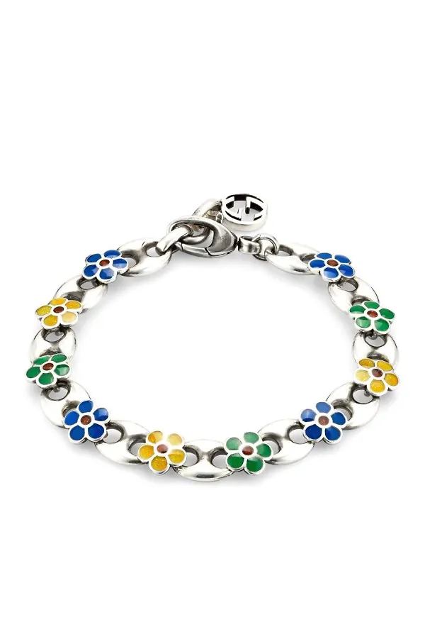Gucci armband i sterlingsilver - Silverfärgad