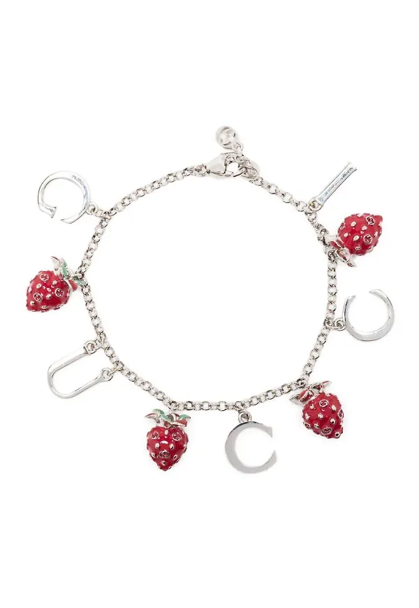 Gucci armband med berlock - Silverfärgad