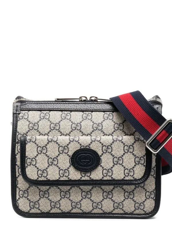 Gucci axelväska med sammanlänkade G - Neutral