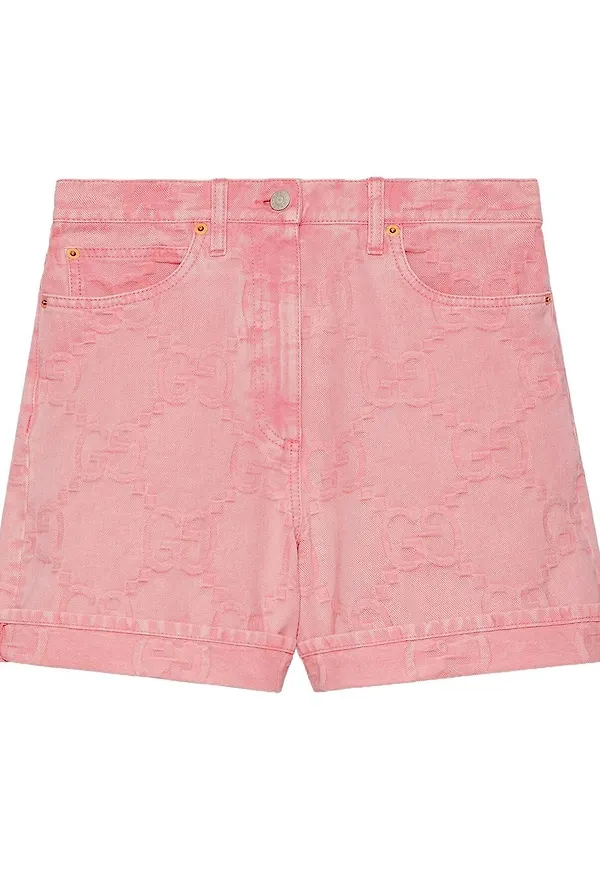 Gucci badbyxor med monogram - Rosa