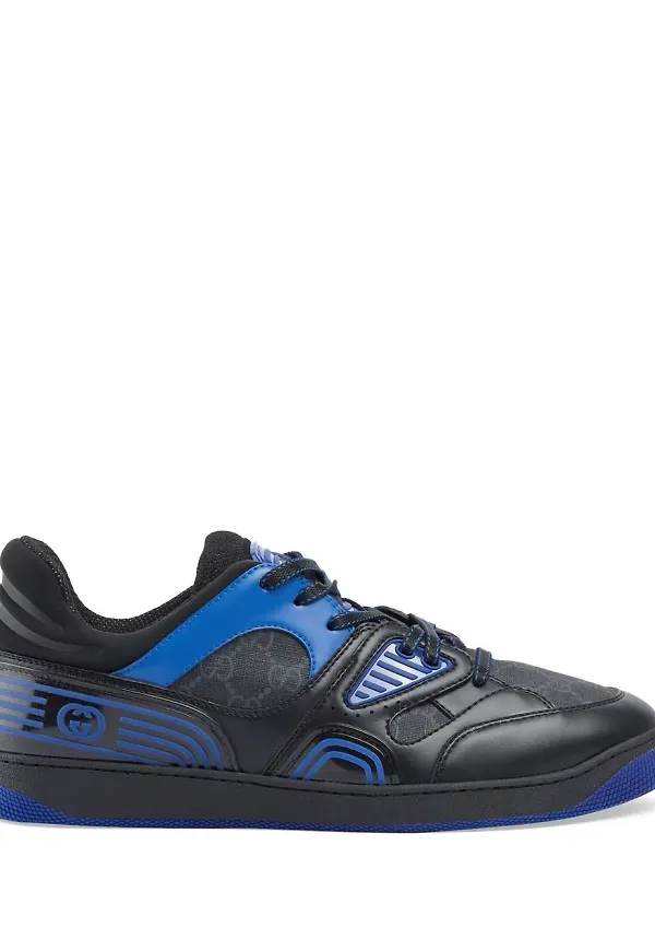 Gucci Basket låga sneakers - Blå