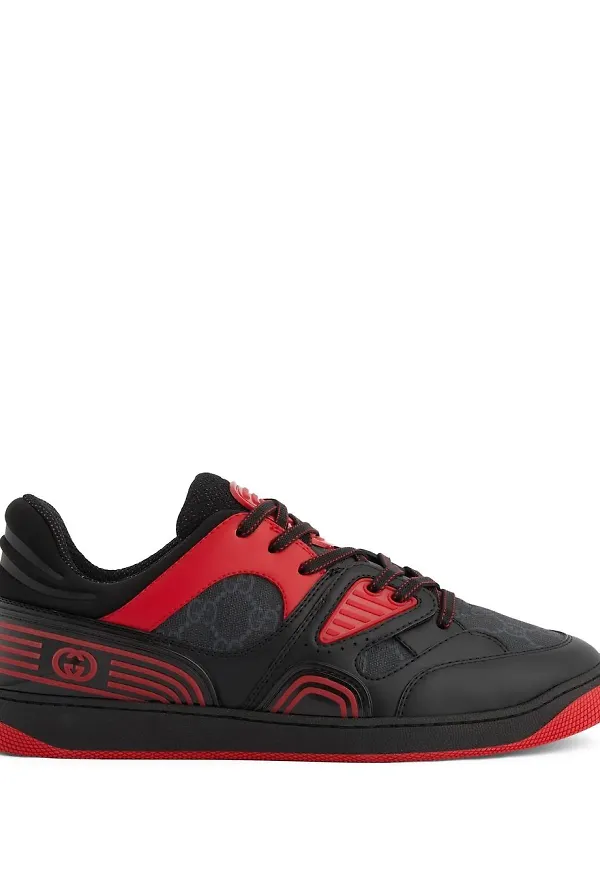 Gucci Basket låga sneakers - Svart