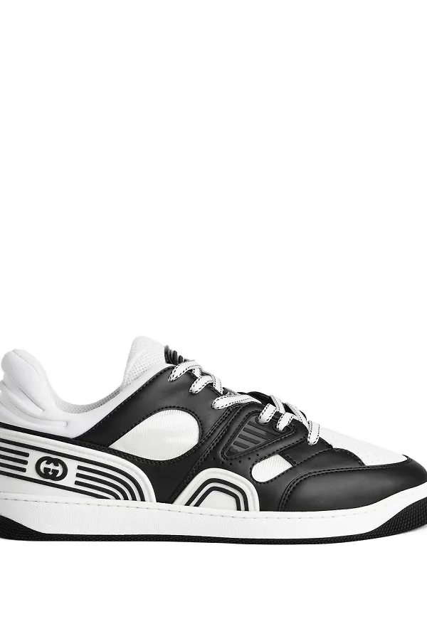 Gucci Basket låga sneakers - Svart