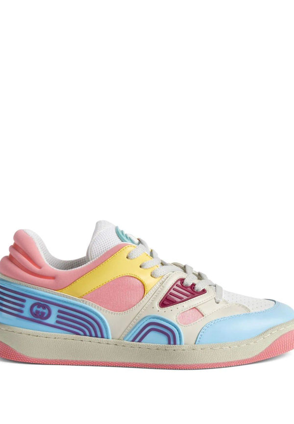 Gucci Basket låga sneakers - Vit