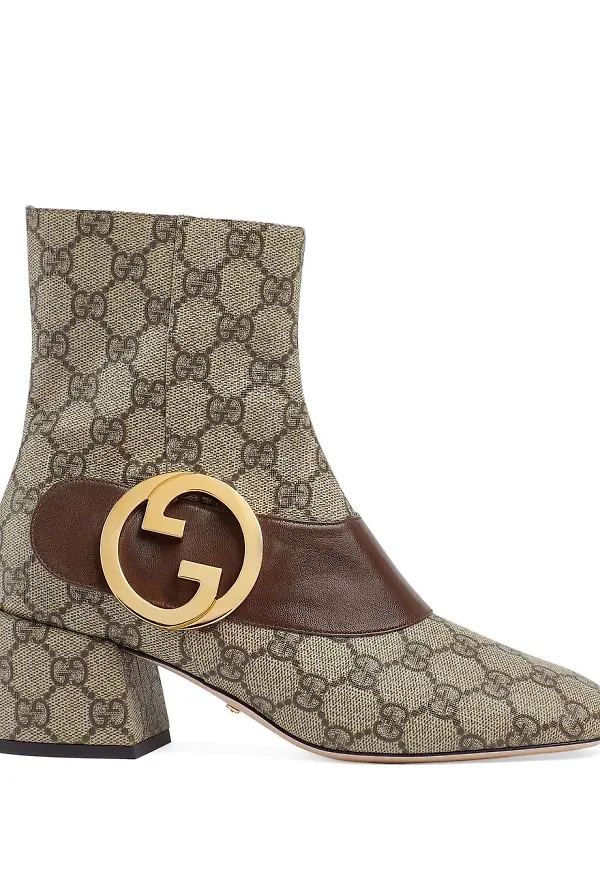 Gucci Blondie GG Supreme stövletter - Neutral