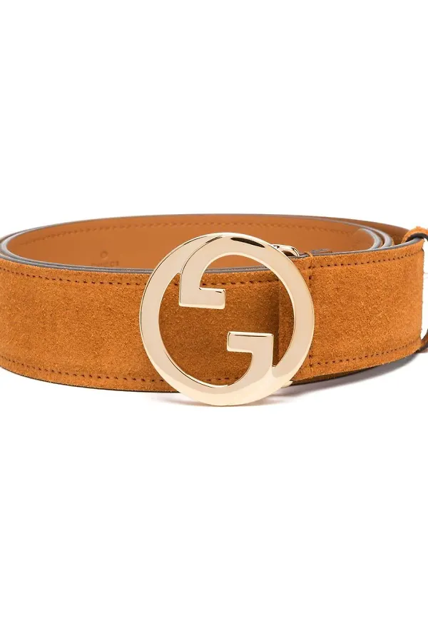 Gucci Blondie Interlocking G belt - Brun