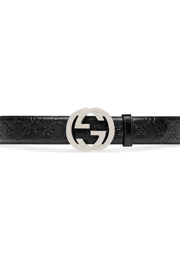 Gucci bälte - Svart