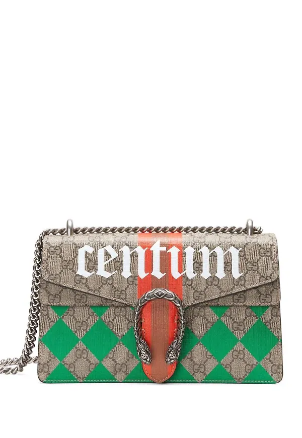 Gucci Centum Dionysus liten axelväska - Neutral