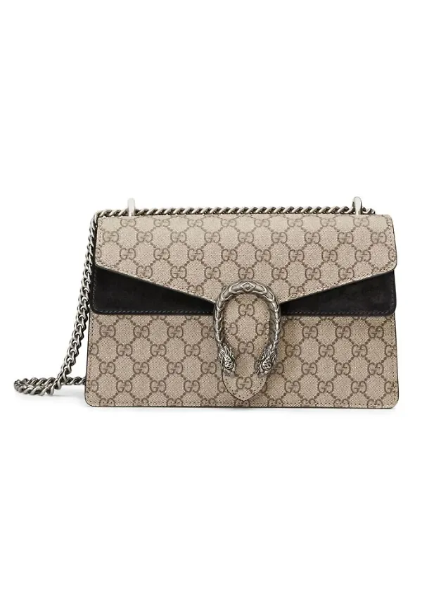 Gucci Cross Body Bags Brun, Dam