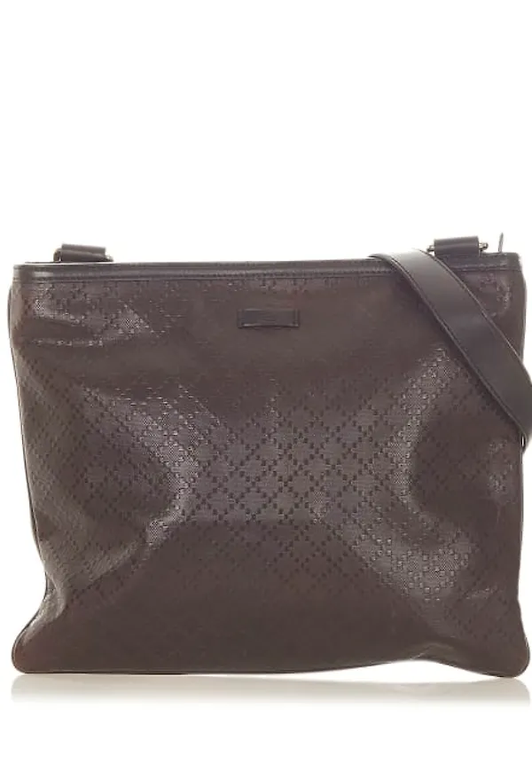 Gucci Diamante Leather Crossbody Bag