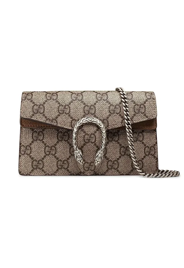 Gucci Dionysus GG Supreme miniväska - Neutral