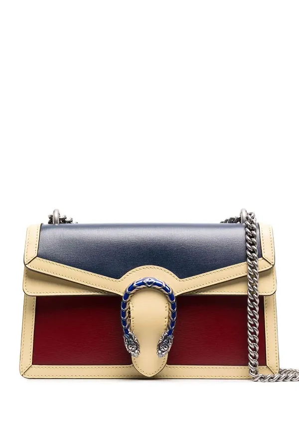 Gucci Dionysus totebag med paneler - Blå