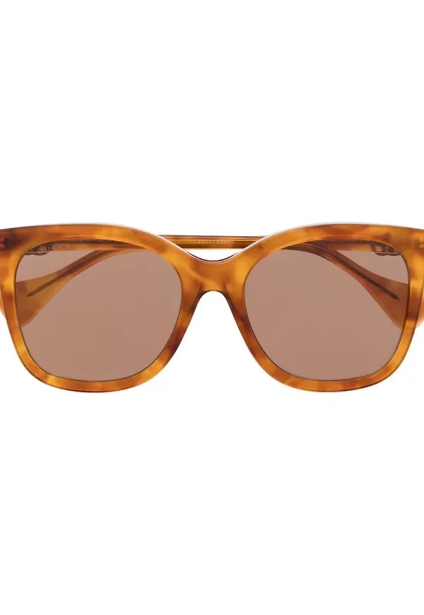 Gucci Eyewear cat eye-glasögon - Brun