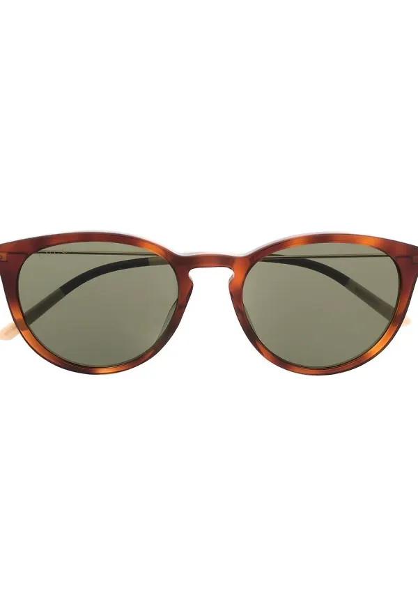 Gucci Eyewear cat eye-solglasögon - Brun