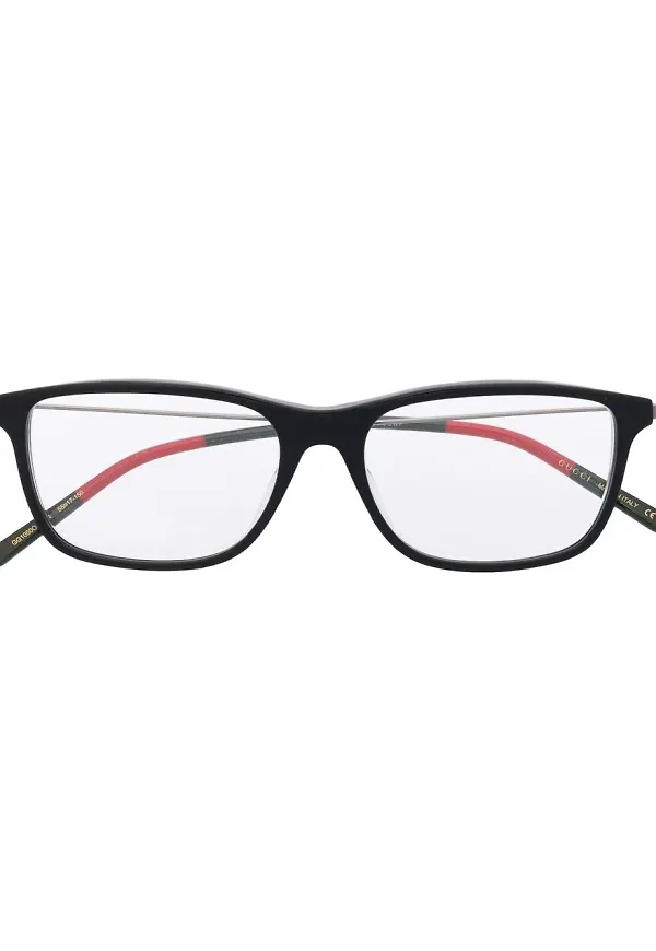 Gucci Eyewear fyrkantiga glasögon - Svart