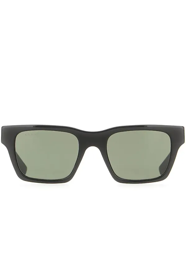 Gucci Eyewear fyrkantiga solglasögon - Svart