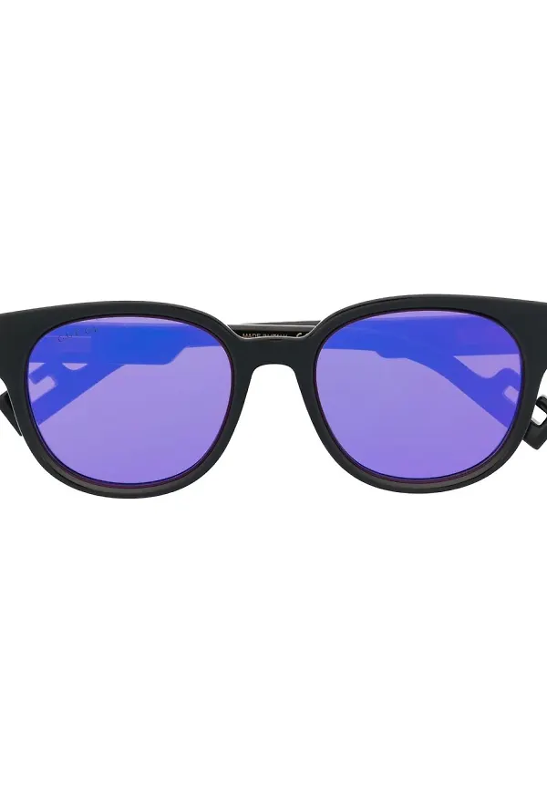 Gucci Eyewear fyrkantiga solglasögon - Svart
