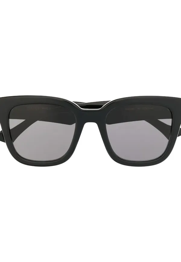 Gucci Eyewear fyrkantiga tonade solglasögon - Svart