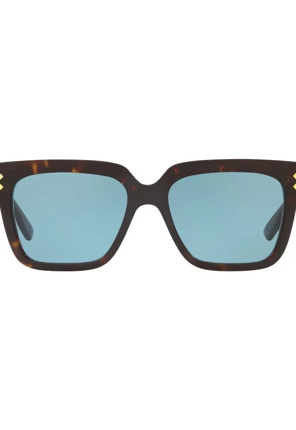 Gucci Eyewear GC001829 fyrkantiga solglasögon - Brun